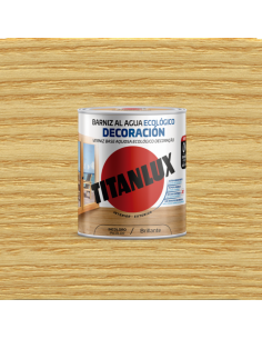 Barniz Titanlux AGUA Brillante